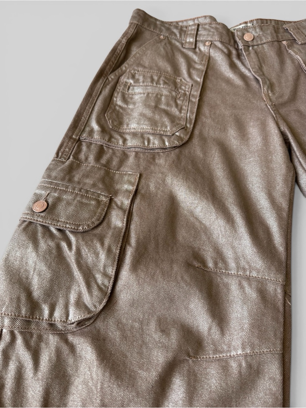 Free People Metallic Cargo Barrel
Jeans - Picture 7 of 10
